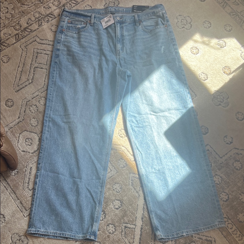 American Eagle Outfitters Stovepipe High Rise Jeans